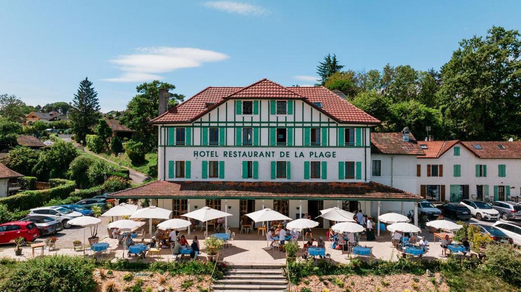 Hotel De La Plage Excénevex Eksteriør bilde