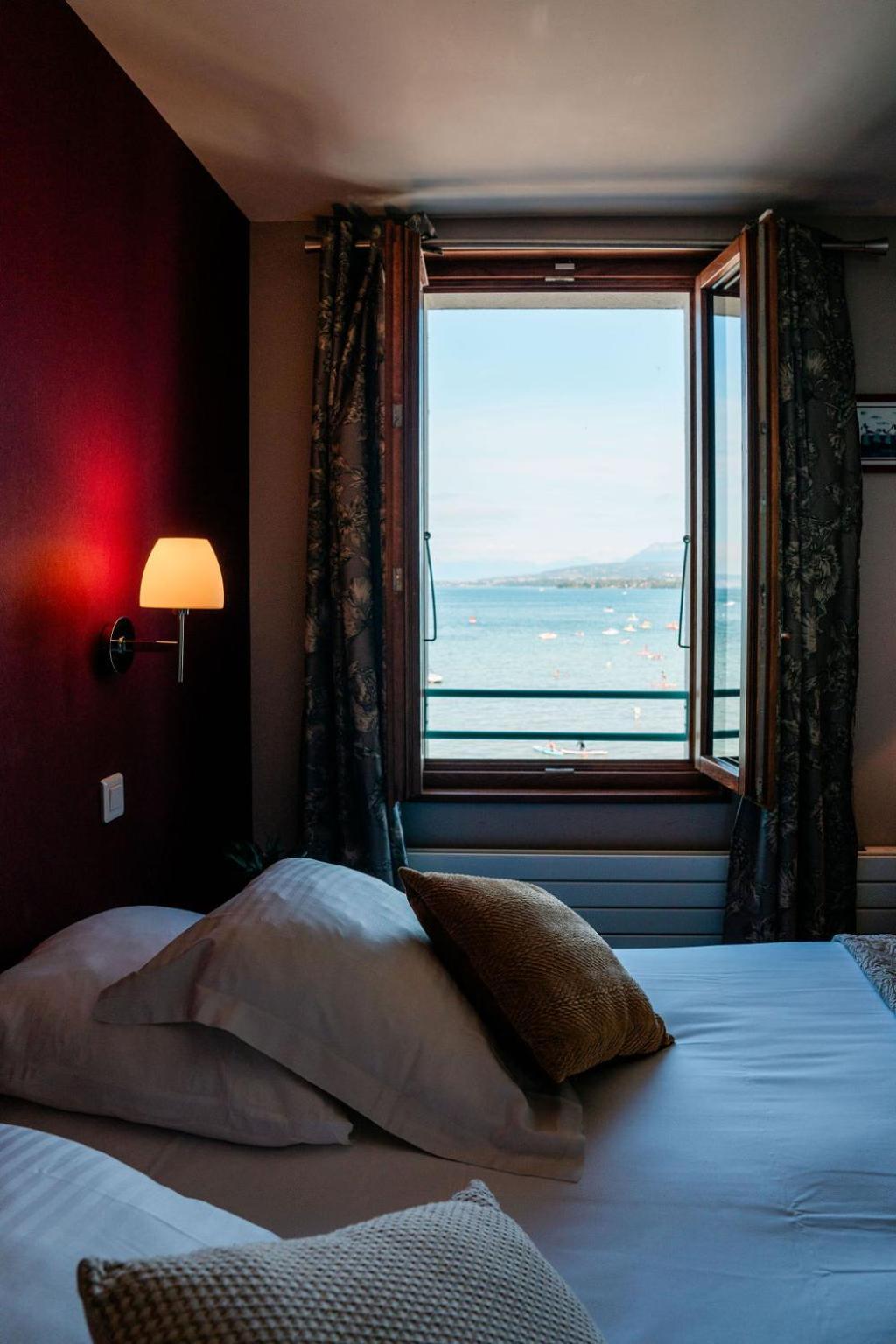Hotel De La Plage Excénevex Eksteriør bilde