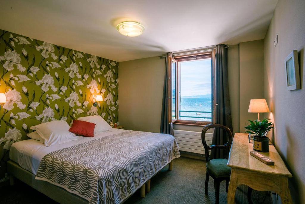 Hotel De La Plage Excénevex Eksteriør bilde