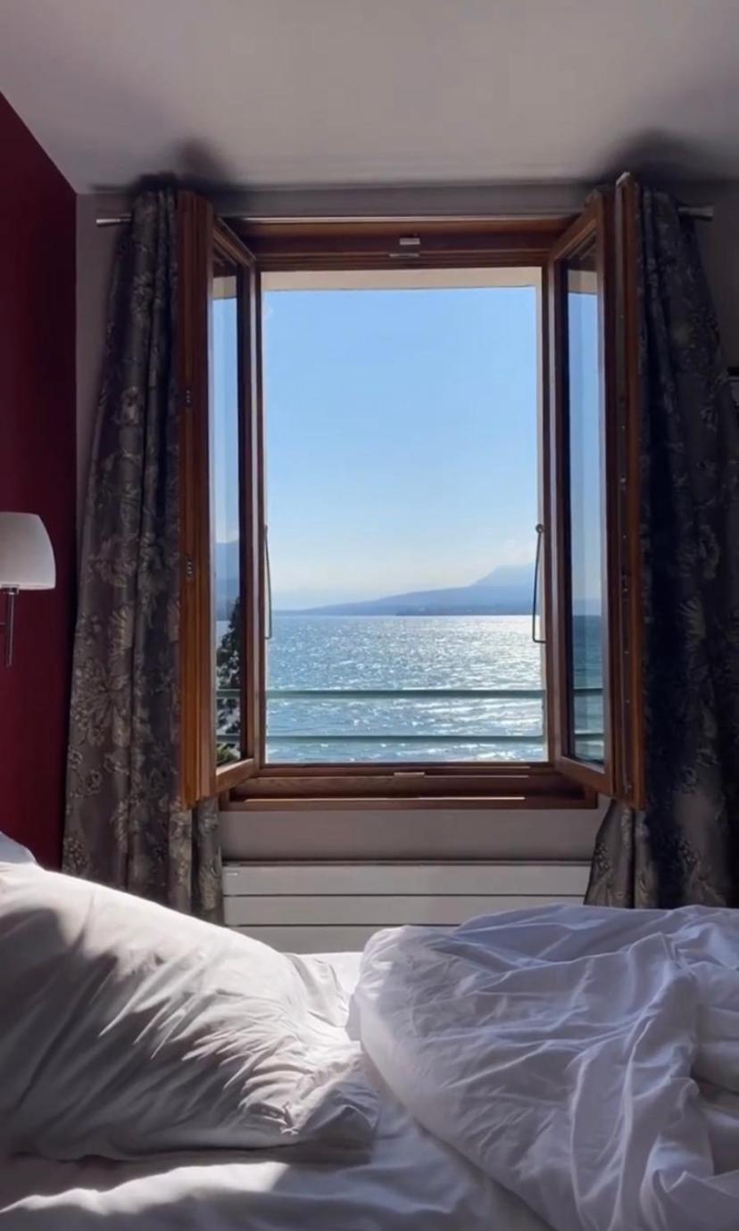 Hotel De La Plage Excénevex Eksteriør bilde
