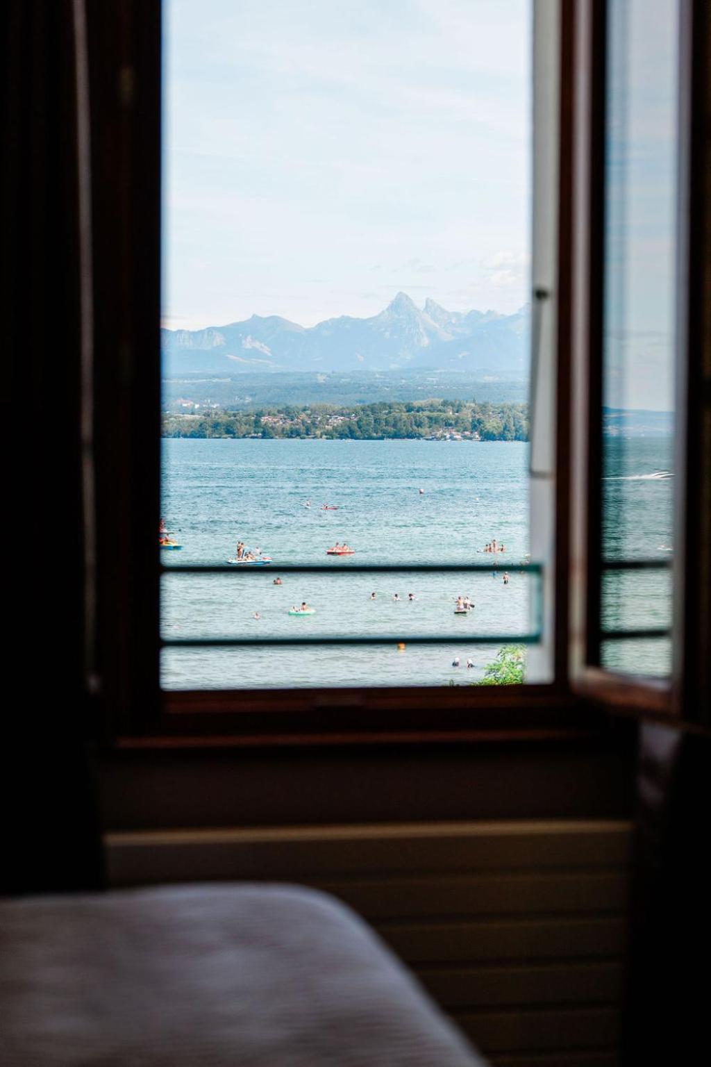 Hotel De La Plage Excénevex Eksteriør bilde